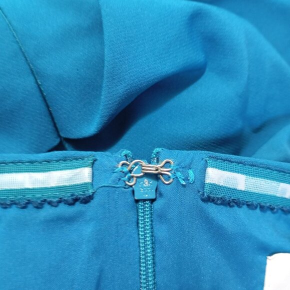 Nicole Miller Strapless Ruched Evening Gown Size 6 Womens - Picture 8 of 13